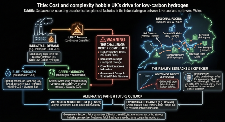 An illustration about Hydrogen
