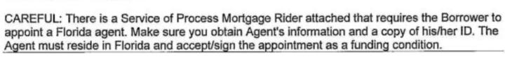 Another signing, another reminder to read carefully.