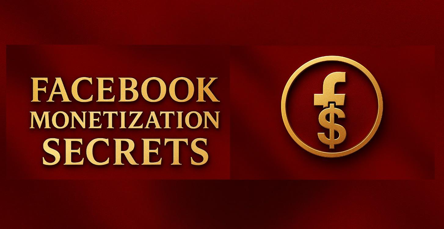 FACEBOOK MONETIZATION SECRETS