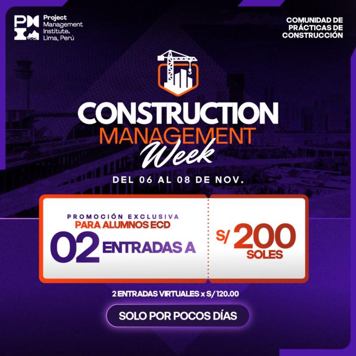 Construction Week -6 al 8 de nov PMI CoP Construcción