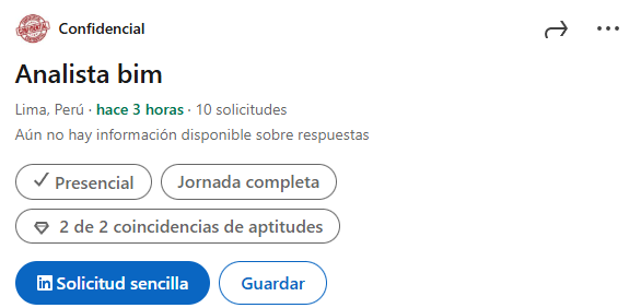 Analista BIM - Lima
