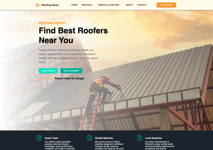 created a WordPress rank and rent website in just 8 minutes