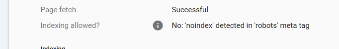 Google search console error 