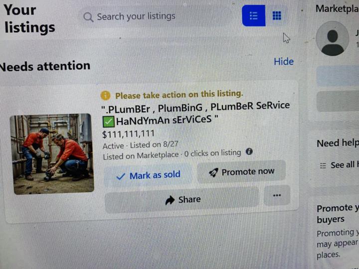 Take action on fb