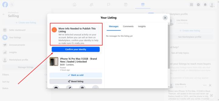 Need  Marketplace identity varified id solution 😟