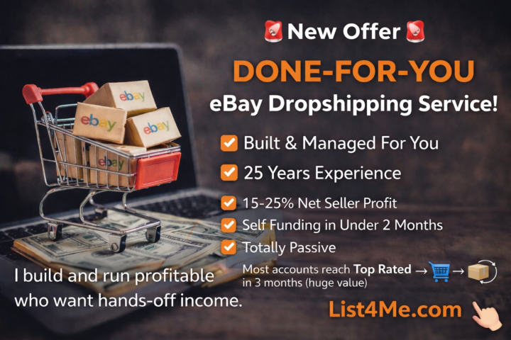 Done for you Ebay Dropshipping