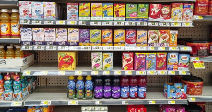 Learning the retail life.