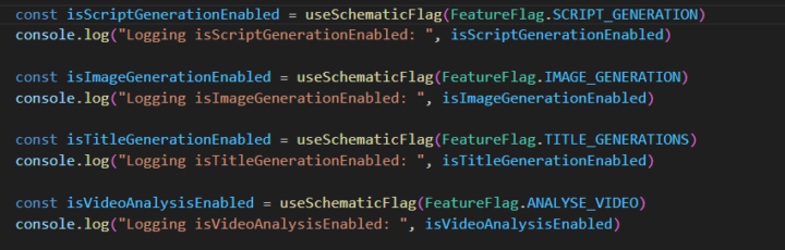 Schematic Feature issue for AI Agent SaaS