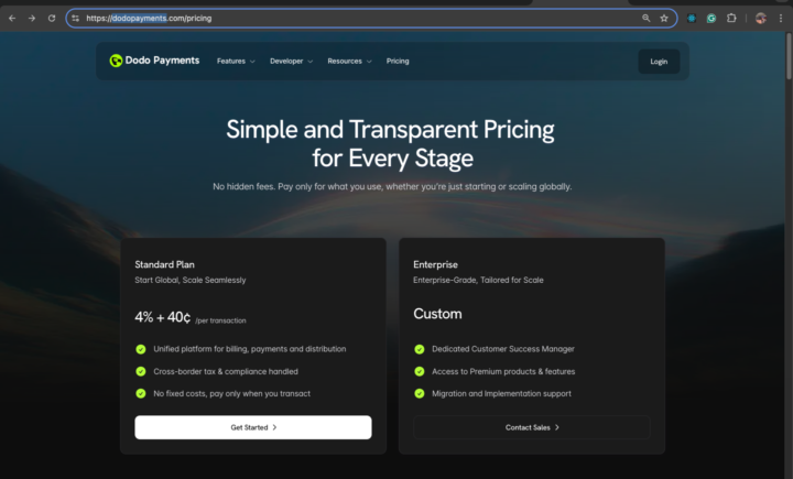 Anyone who has tried DODO PAYMENTS