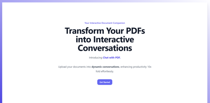 Finally ChatWithPDF Completed