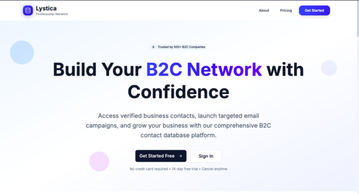 🚀Lystica – Simple, Powerful Email Marketing for Everyone