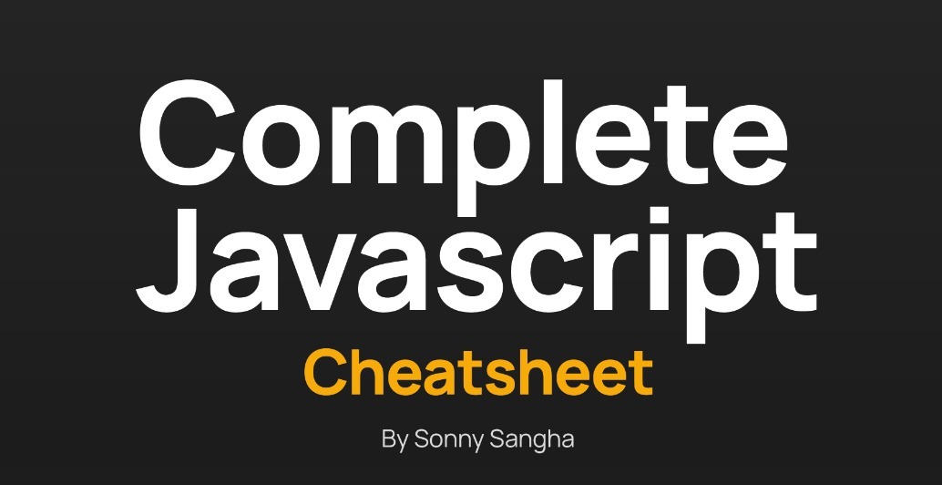 JavaScript Cheatsheet