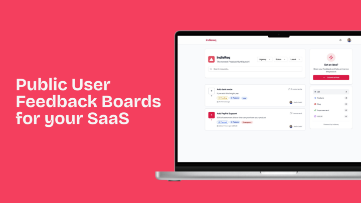 🚀 User Feedback Tool for Indie Devs (LIVE ON PRODUCT HUNT)