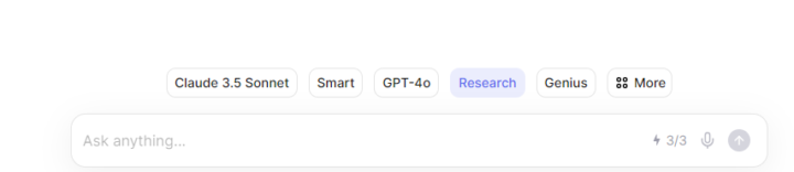 Suggestion of using Multiple Model Choices