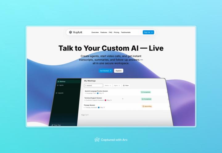 Hop On A Live Video Call With AI