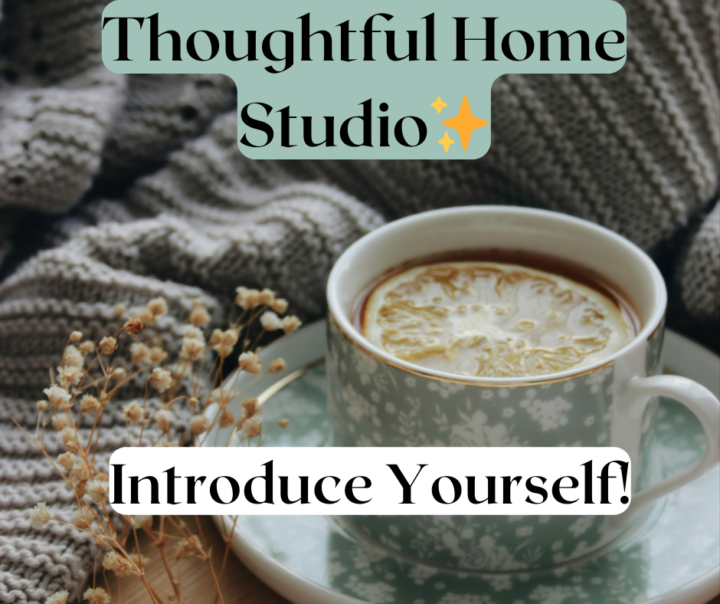 👋 Introduce Yourself