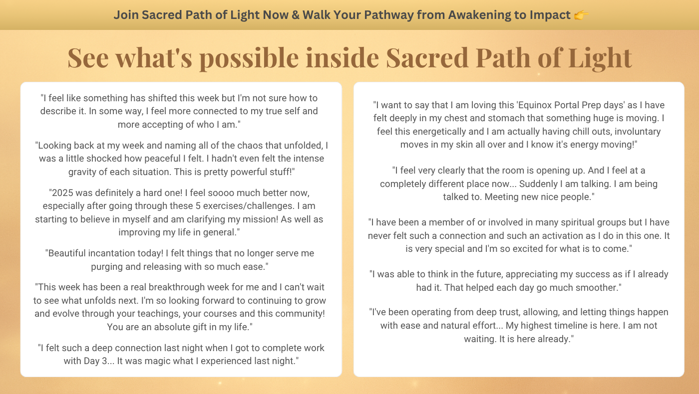 Sacred Path of Light