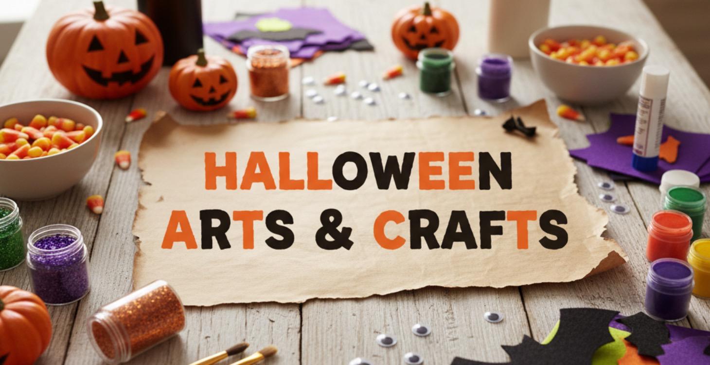 AQA HALLOWEEN ARTS AND CRAFTS