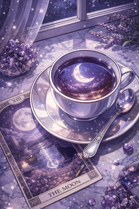 The Moon Card