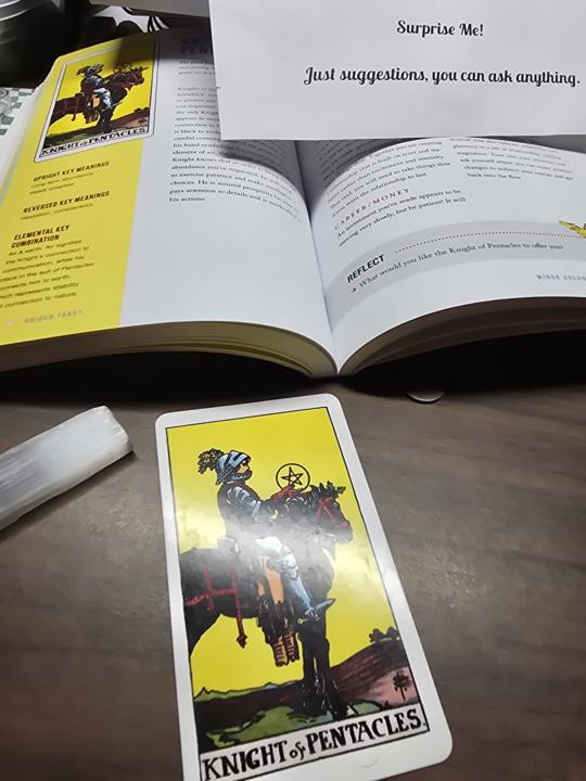 Knight of pentacles 