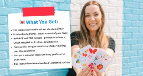 Printable Stickers Club gallery image