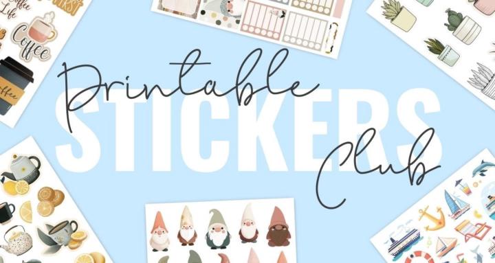 Printable Stickers Club