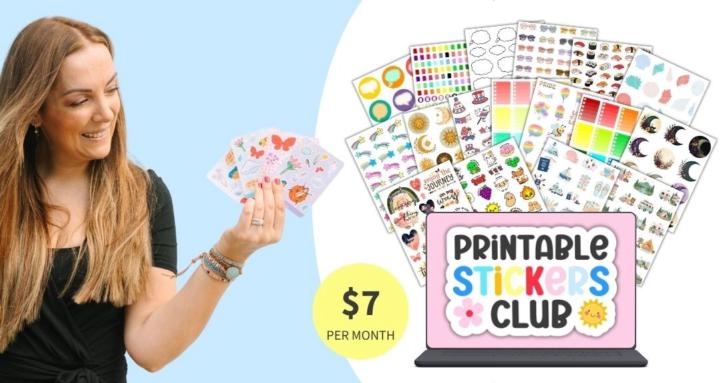 Printable Stickers Club