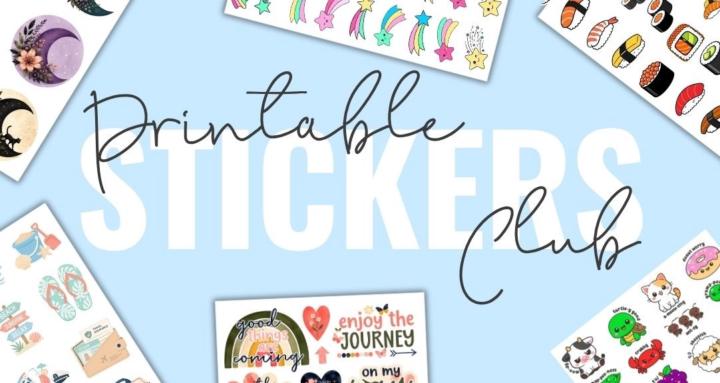 Printable Stickers Club