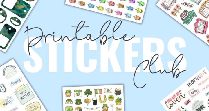 Printable Stickers Club