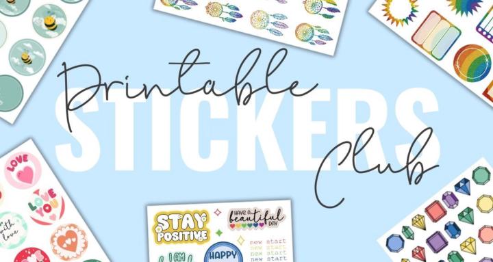 Printable Stickers Club