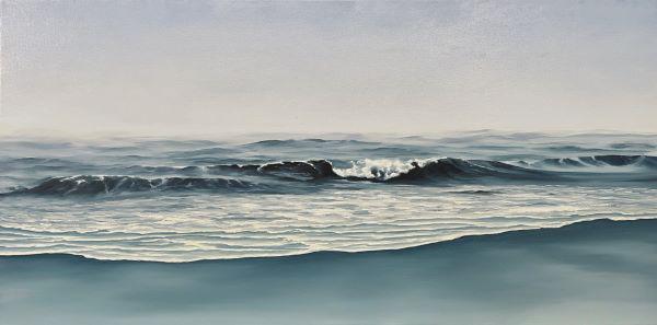 Oregon Mist, oil on canvas 800mm x 40mm