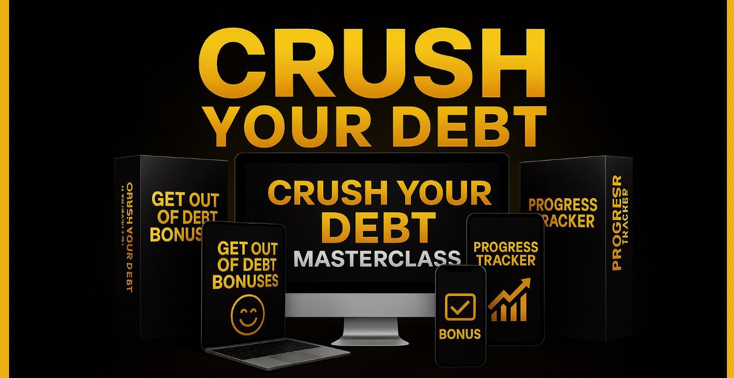 Crush Your Debt Masterclass: (Stop The Bleeding)