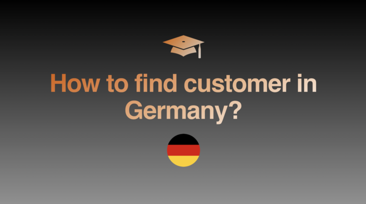 How to find customer in Germany
