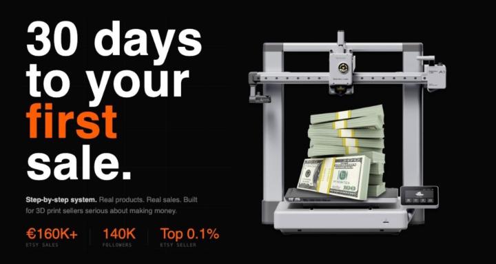 Make money 3d printing!