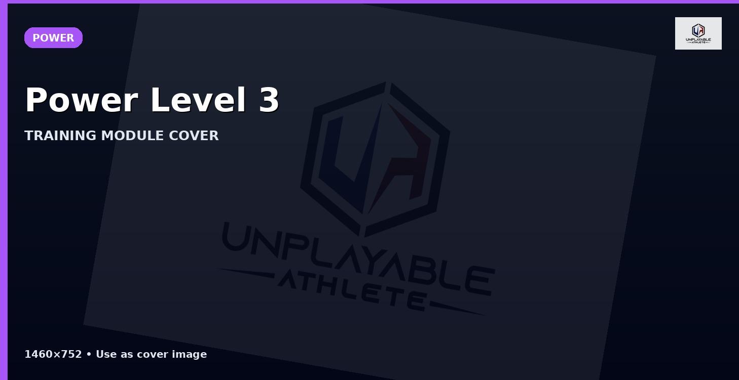 Power Level 3 ⚡️🏋️