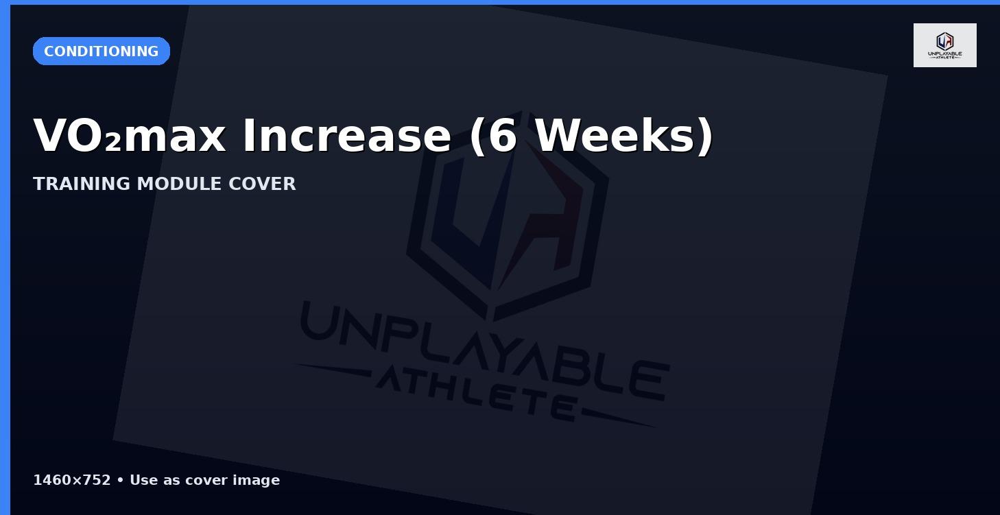 VO₂max Increase (6 Weeks) 🫁📈