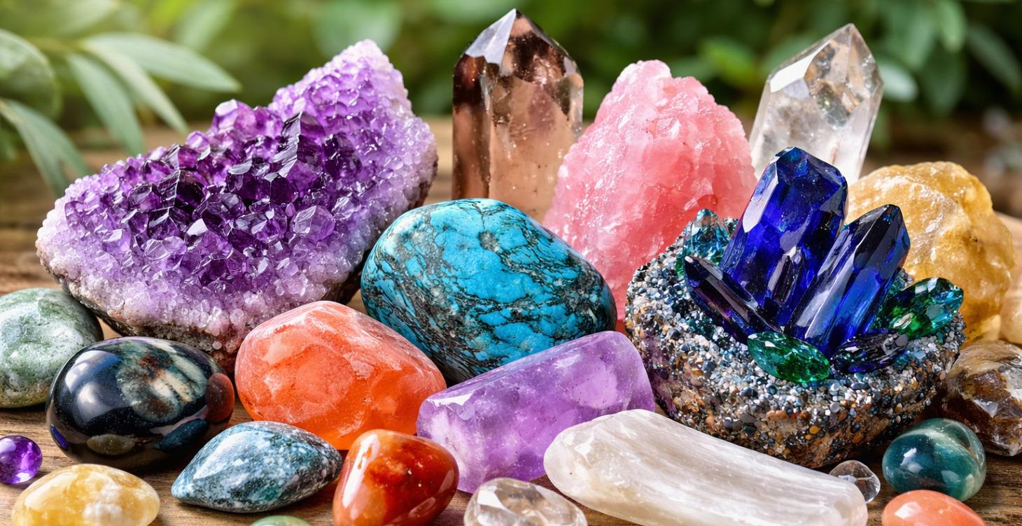 Kristaller, sten för sten