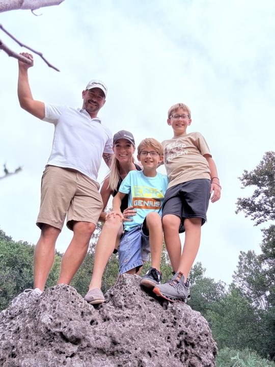 Hi friends! 👋 We’re so excited to share this moment with you. Just like we climbed this rock together as a family, we’re also climbing into a new adventure — the start of 3D Wonders™ | LoveWave NextGen.