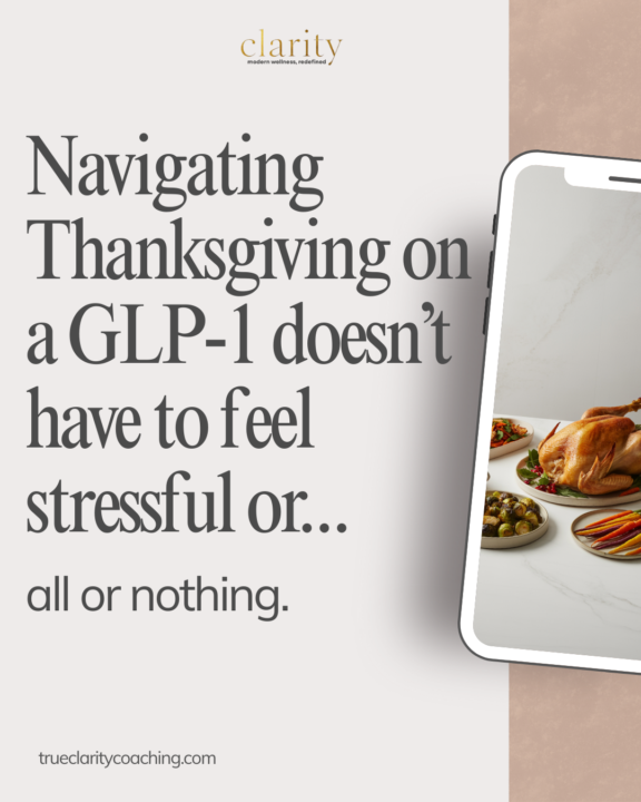 Thanksgiving on a GLP-1?
