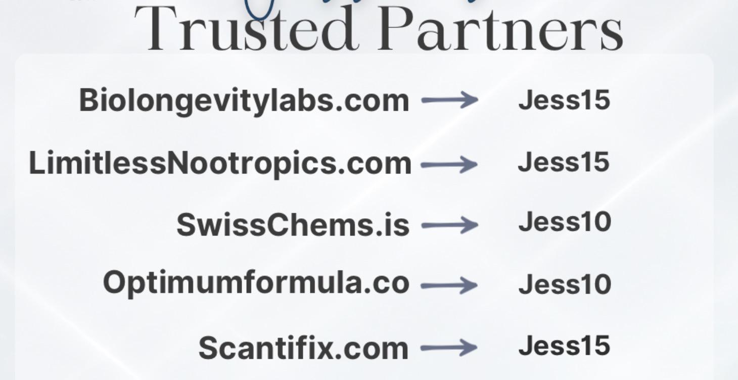 Vetted Peptide Partners & Affiliates