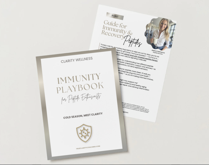 Immunity Peptide Guide FREEBIE - 15 pages