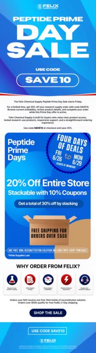Felix Friday just got a Prime Day upgrade 👀