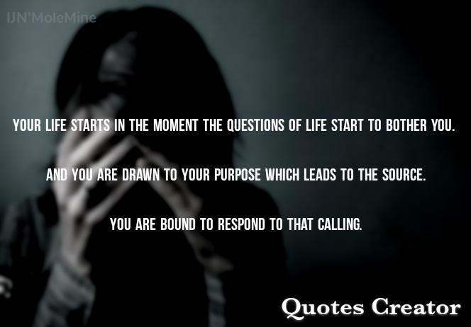 You are called: it is not a coincidence 
