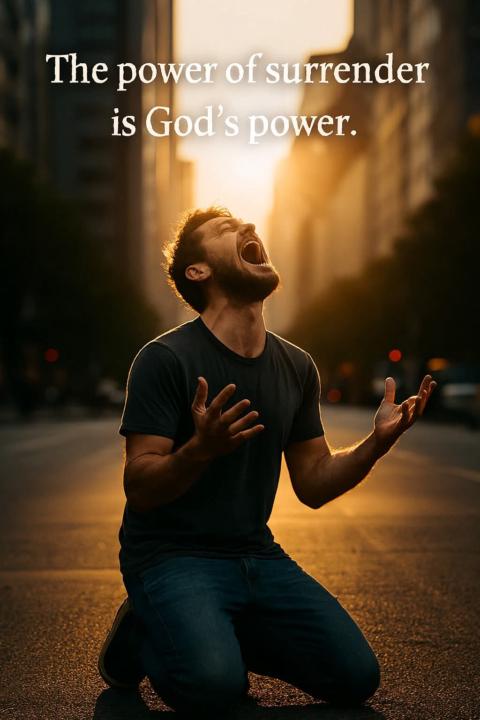 God's Power: The power of Surrender