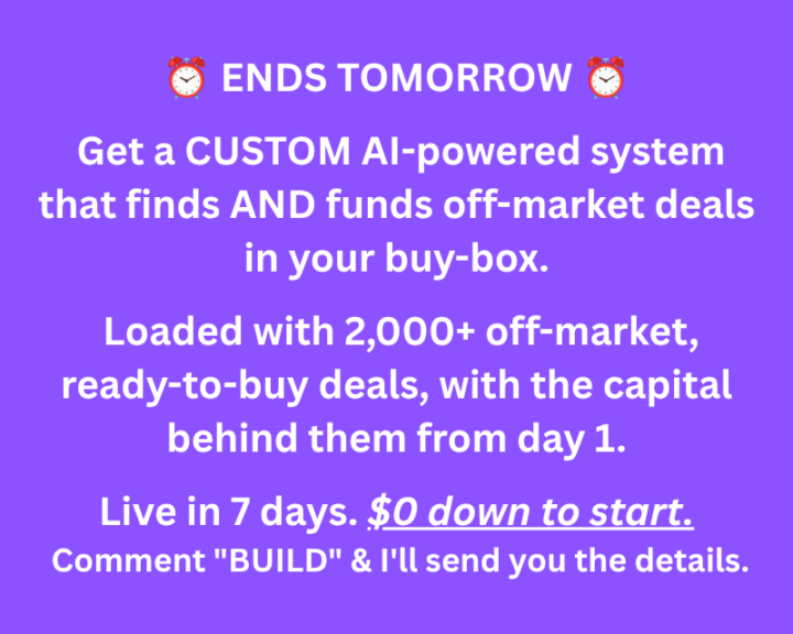 ENDS TOMORROW!