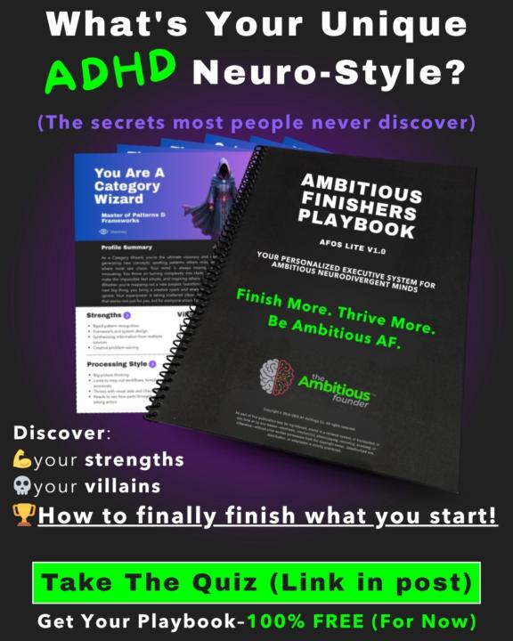 Your personal executive function playbook 📖