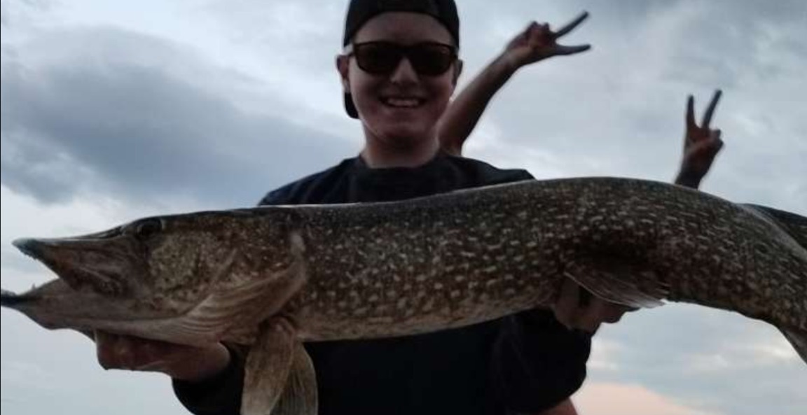 Catching that legendary pike!