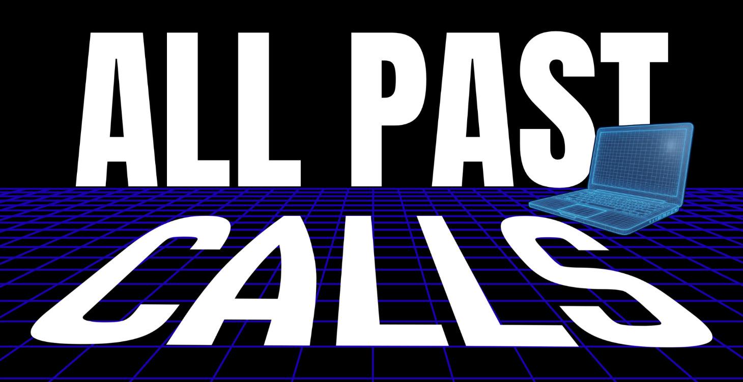 All Past Calls