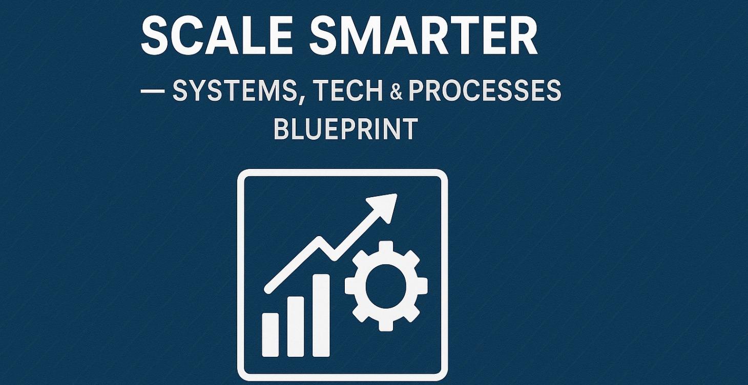 Scale Smarter — Systems, Tech & Process Blueprint
