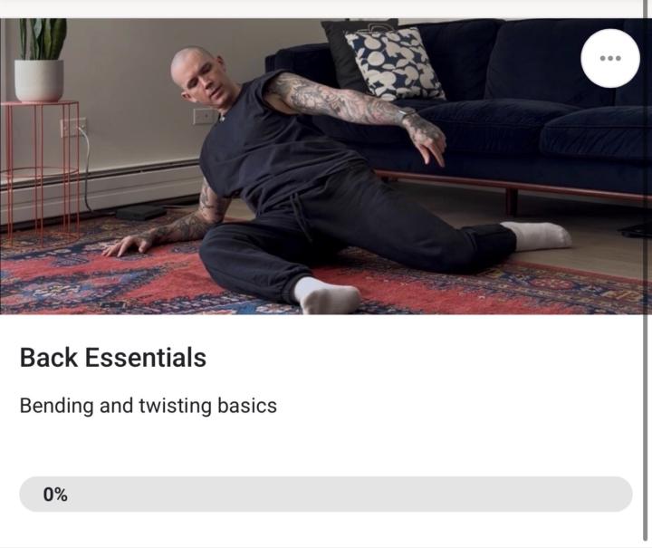 ‘Back essentials’ now added to classroom! 